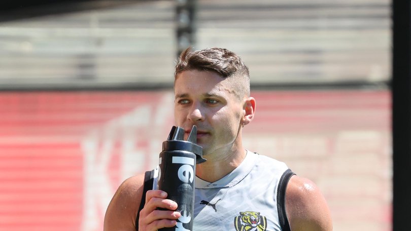 Dion Prestia thanked the magistrate after he was told the case had been dismissed. Picture: David Crosling