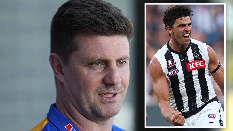 West Coast coach Andrew McQualter has declared he wants the Eagles to be the team in which Scott Pendlebury and Collingwood face in his remarkable milestone match.