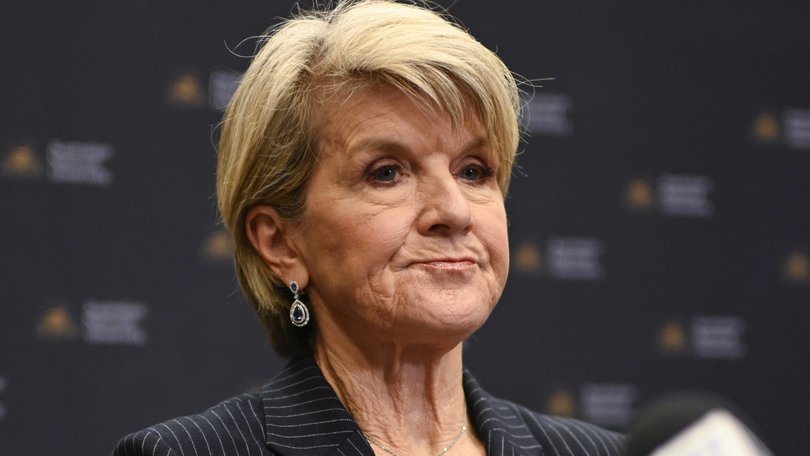 Julie Bishop steps down as Australian National University Chancellor immediately.