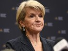 Julie Bishop steps down as Australian National University Chancellor immediately.