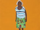 Archibald Prize 2026 winner.  Portrait of Iluwanti Ken by Richard Lewer.