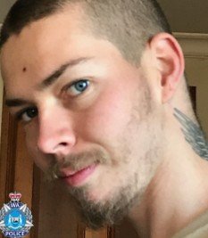 The 27-year-old was seen carrying various camping items.