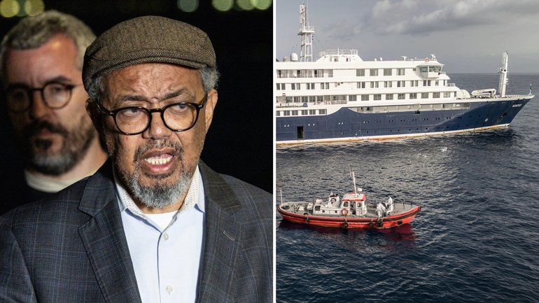 The head of the World Health Organisation will be on site as passengers of a hantavirus-stricken cruise ship disembark.