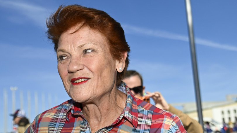 Pauline Hanson’s One Nation has surged across the country. Picture: NewsWire / Martin Ollman