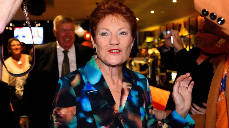  Pauline Hanson’s One Nation has secured a lower house seat for the first time.  