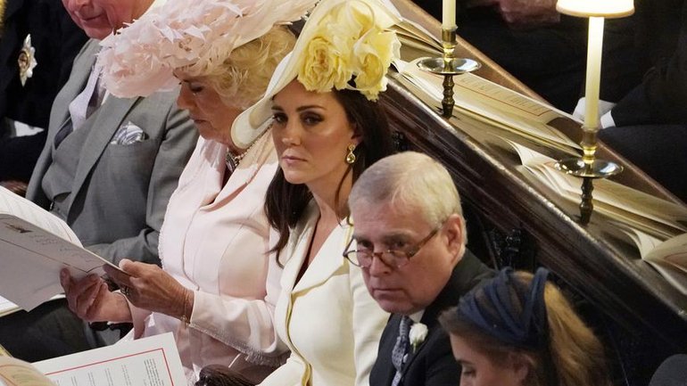 Kate refused to engage with Andrew during family gatherings and holidays. (AP PHOTO)