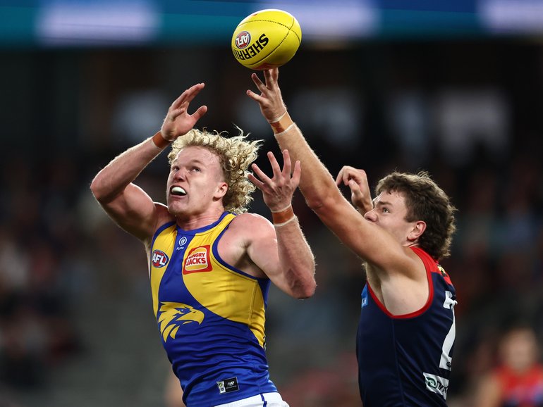 Melbourne were far too good for West Coast.