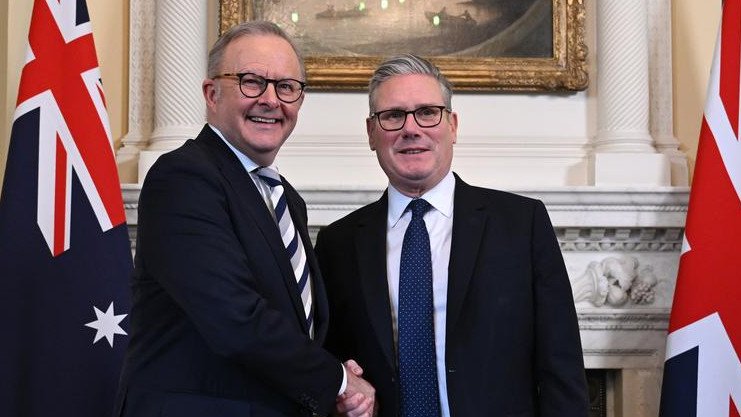 PM Anthony Albanese is hopeful his UK counterpart Sir Keir Starmer will remain at Downing Street. 