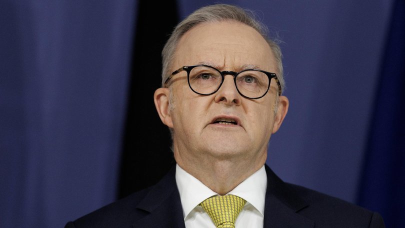 Anthony Albanese has defended breaking a pre-election promise. Picture: NewsWire / Nikki Short