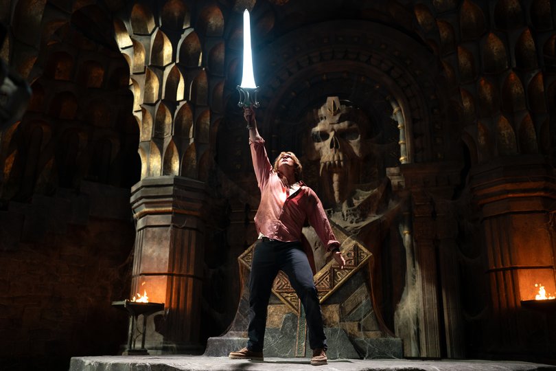 Nicholas Galitzine stars as 'Adam' in MASTERS OF THE UNIVERSE.
