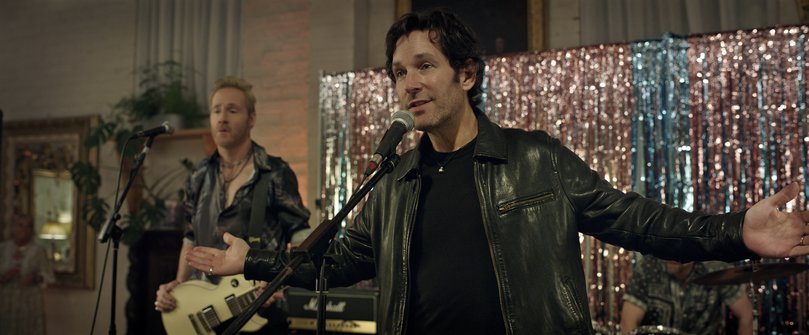 Peter McDonald as Sandy and Paul Rudd as Rick in Power Ballad. Photo Credit: Courtesy of Lionsgate