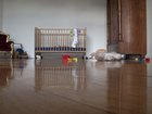 The 1yo was found unresponsive by her mother when she returned home from work.