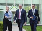 Prime Minister Anthony Albanese, Treasurer Jim Chalmers, and Minister for Finance Katy Gallagher ready for Tuesday’s Budget.
