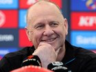 Ken Hinkley is the favourite for the Tasmania coaching job. 