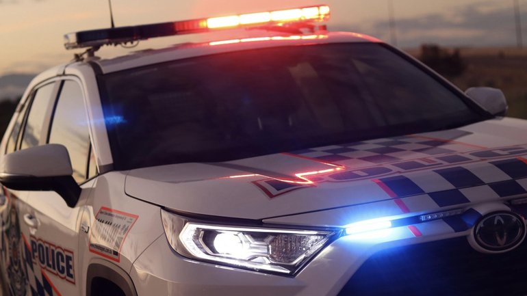 Queensland Police were contacted about 6.30am on Tuesday with reports of an armed robbery.