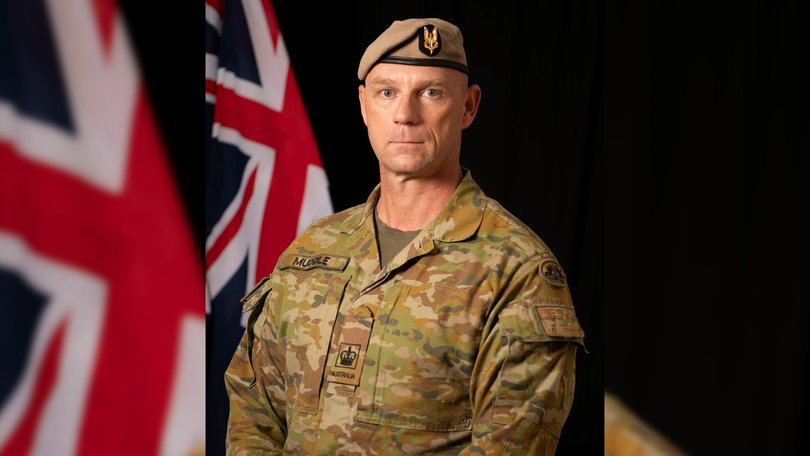 Warrant Officer Class Two Lachlan Muddle.