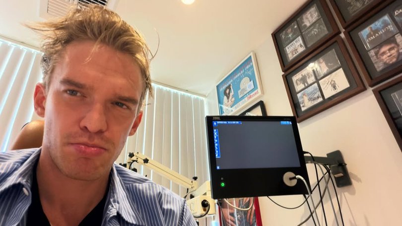 Cody Simpson has suffered a serious injury to his vocal cords.