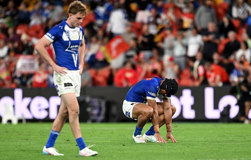 Stephen Crichton and Lachlan Galvin did not see eye-to-eye on Thursday night.