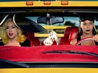 Lady Gaga and  Beyonce in the music video for 
‘Telephone.’