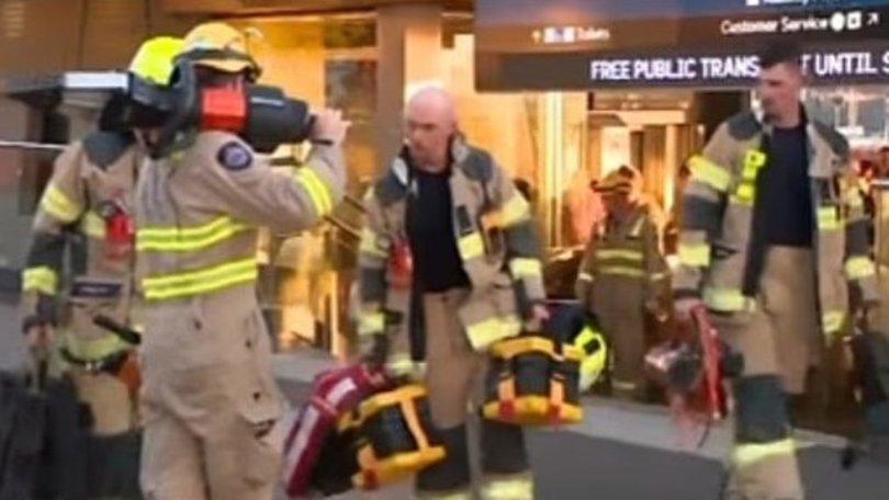 Students pressed the emergency button and called triple-0 after witnessing the incident.