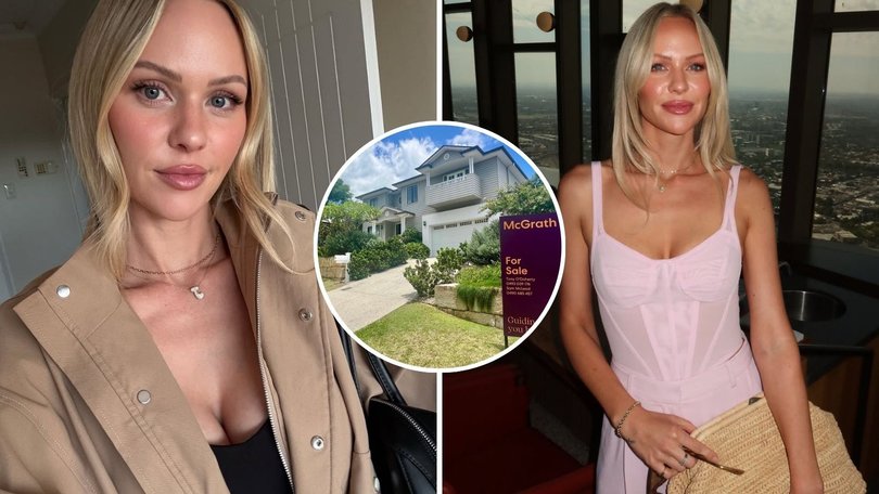 Jules Neale is looking for a new home in Perth after she and Lachie Neale sold their Brisbane family home (pictured).
