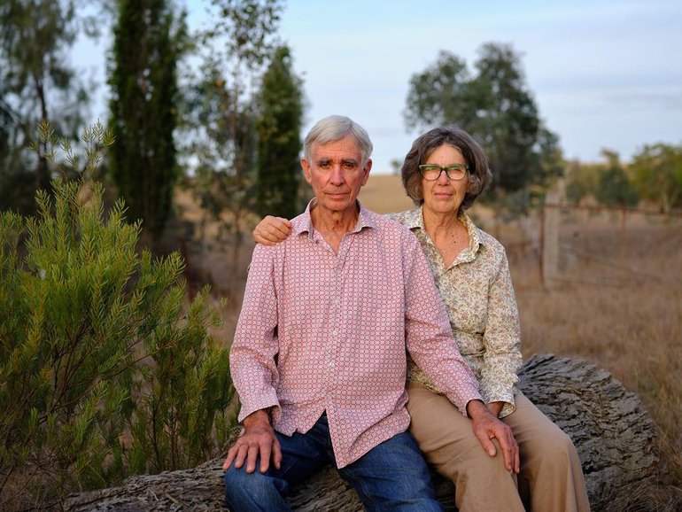 Tony Lonergan and Wendy Wales are fighting a major expansion of a coal mine in the Upper Hunter. 