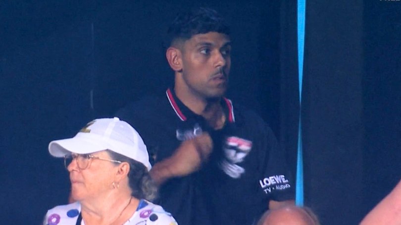 Nasiah Wanganeen-Milera was made to sweat after flying to Darwin only to be a late out.