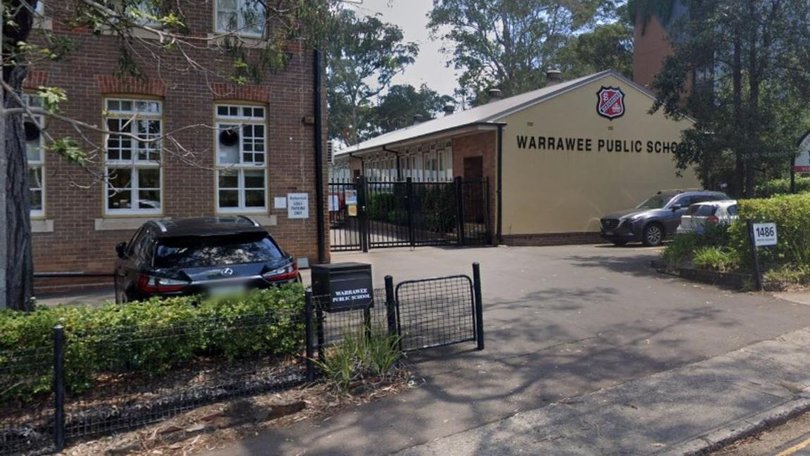 A child was allegedly approached by two younger boys while walking home from Warrawee Public School in Sydney.