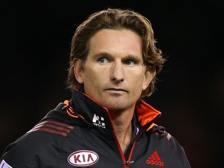 Essendon champion James Hird.