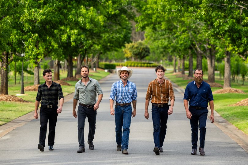 FWAW S16 - (L-R) FARMERS ALEX, JARRAD, DYLAN, ZAC, JASON