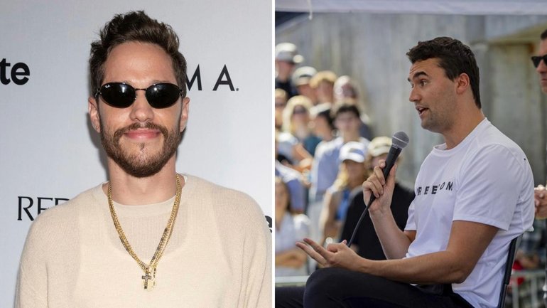Comedian Pete Davidson made a joke about Charlie Kirk's death during a Netflix special.