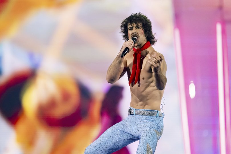 Go-Jo performed the song Milkshake Man at the 69th Eurovision Song Contest in Basel, Switzerland in 2025.