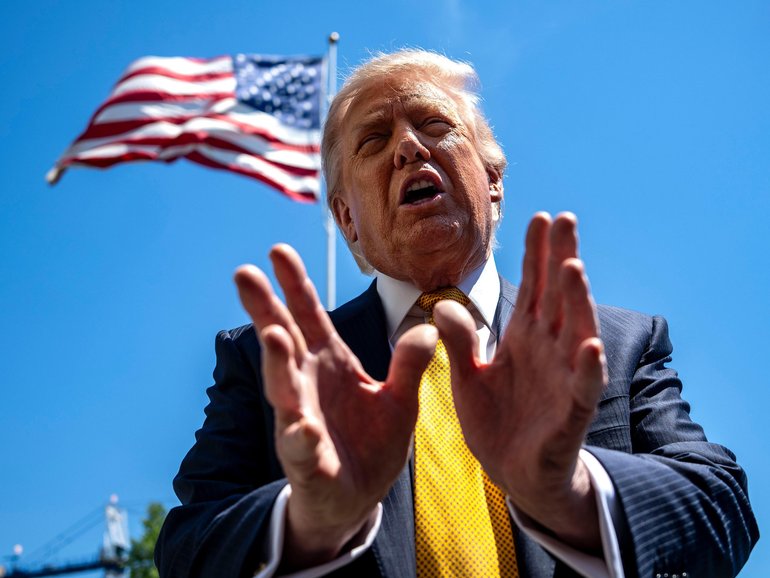 The United States could end the month-old ceasefire and resume its attacks on Iran, President Donald Trump and Defense Secretary Pete Hegseth said.