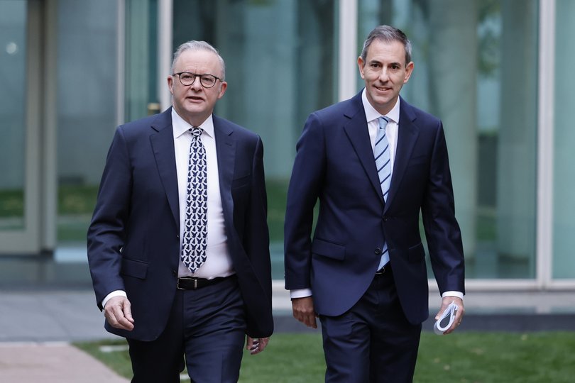 Prime Minister Anthony Albanese and Treasurer Jim Chalmers.