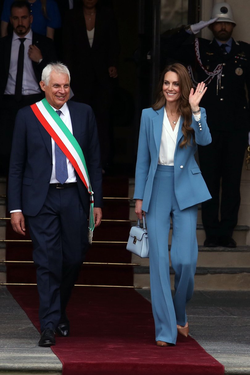 Kate, the wife of heir-to-the-throne Prince William, was starting a two-day visit as part of her work focusing on childhood development, a central theme of her public work.