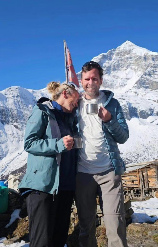 Shelley Johannesen and partner Dave Ashley.
