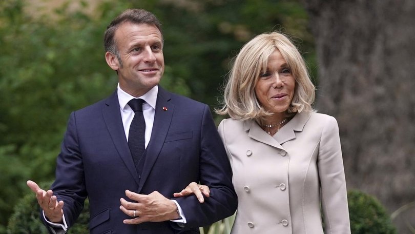 A French journalist claims to know the reason why First Lady Brigitte Macron appeared to slap her husband Emmanuel Macron last year.