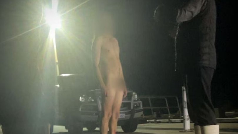 Benjamin McLaughlin was found naked on a cray boat. Picture: ABC