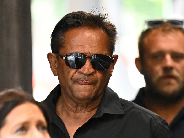 Nicky Winmar admitted to police he slapped a woman's arm but denied any other assaults. (James Ross/AAP PHOTOS)