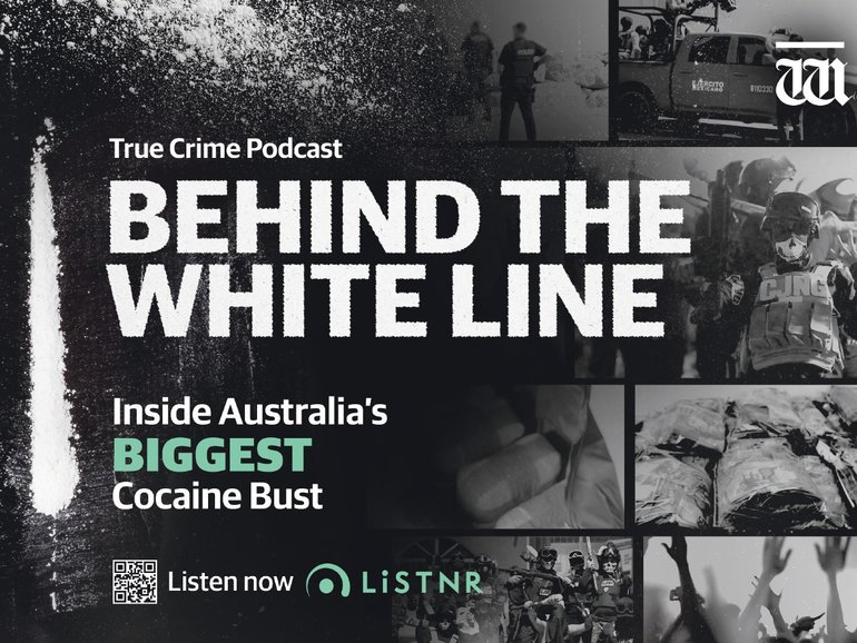 Behind the White Line dives into the tense turf war following Operation Beech — a sophisticated police sting which stopped 2.4 tonnes of cocaine from reaching the WA coastline.