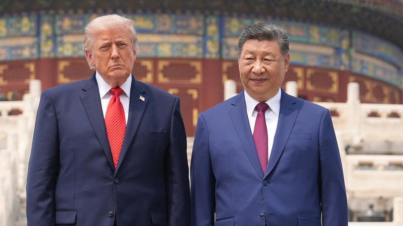 US President Donald Trump and Chinese President Xi Jinping have started a series of meetings. 