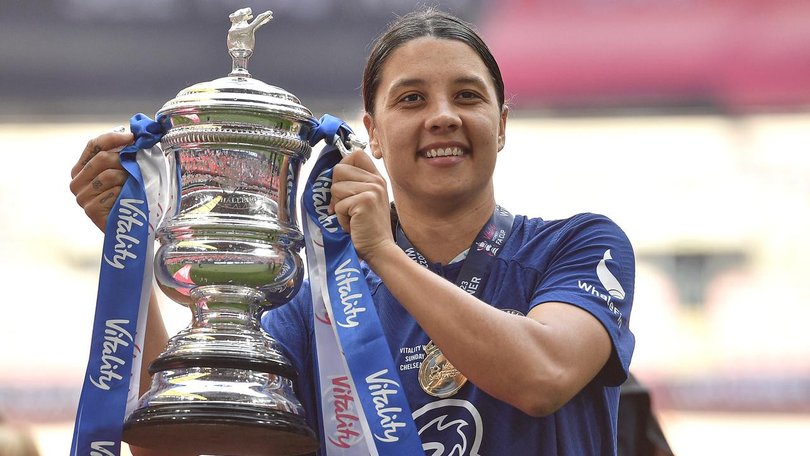 Sam Kerr has announced she's leaving Chelsea, where she's enjoyed so much success.