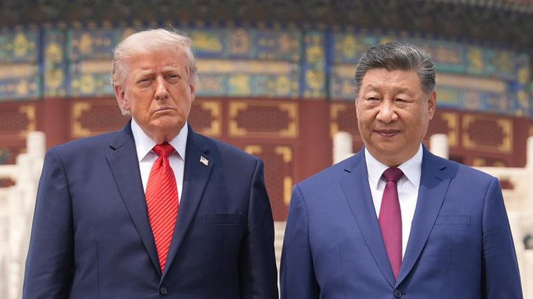 US President Donald Trump and Chinese President Xi Jinping.