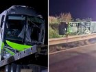 One woman has died in a bus crash at Gumlu and another 28 people have been injured.