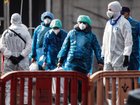 Studies suggest the disease is most contagious when people are carrying a lot of virus, perhaps just as they are starting to feel sick.
