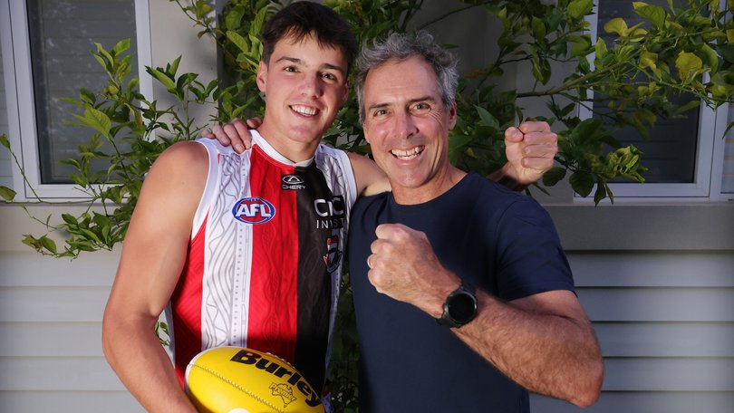 Charlie son of  Drew Banfield will make his AFL debut this weekend.