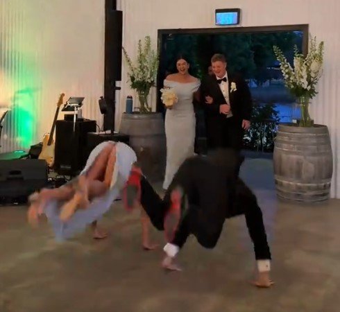 Georgie Ball exposes more than juts her dance skills.