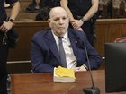 FILE — Harvey Weinstein, the former Hollywood mogul, appears for a hearing in his rape trial in State Supreme Court in Manhattan, on Thursday, March 19, 2026. A judge declared a mistrial on Friday, May 15, after the jury in Weinstein’s rape trial was unable to reach a verdict.