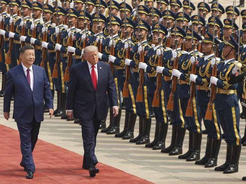 US President Donald Trump and Chinese President Xi Jinping.