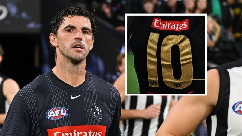 He will wear up to 12 guernseys throughout the match which will auctioned off.